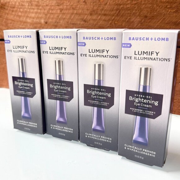 Bausch & Lomb Lumify Eye Illuminations Lash & Brow Serum 0.12 fl oz Bundle of 4 - Picture 3 of 6